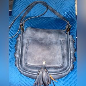 Steve Madden- Denim Blue Crossbody Purse